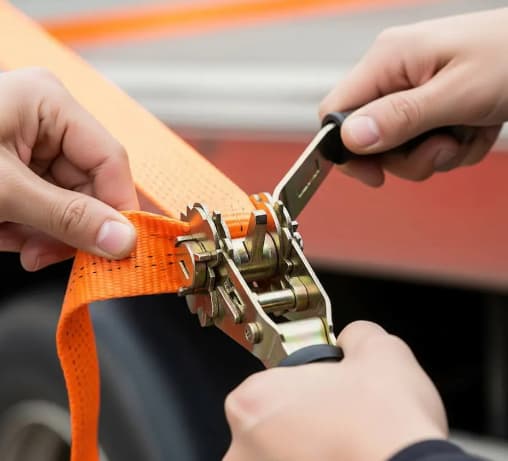 Como usar catraca de amarrar carga com segurança: passo a passo completo